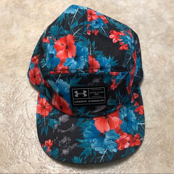 Under Armour Other - Under Armor Floral Five Panel Hat